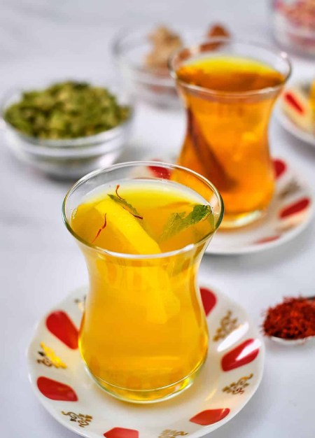 از خواص چای زعفران چه می دانید
