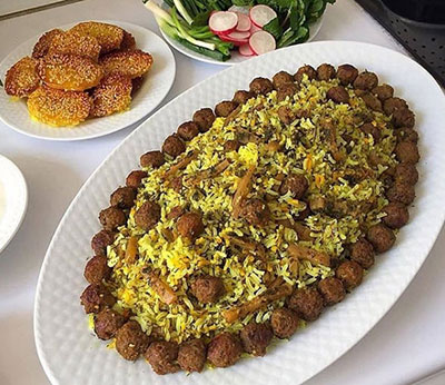 کلم پلو شیرازی,طرز تهیه کلم پلو شیرازی
