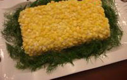 غذاهای مکمل,تزئین سالاد,تصویری از گل ابریشم,سالاد میموسا,سایت آشپزی,آموزش آشپزی,ashpzi,سالاد میموسا