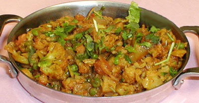 غذای سبزیجات غذای هندی,طرز تهیه غذای سبزیجات غذای هندی