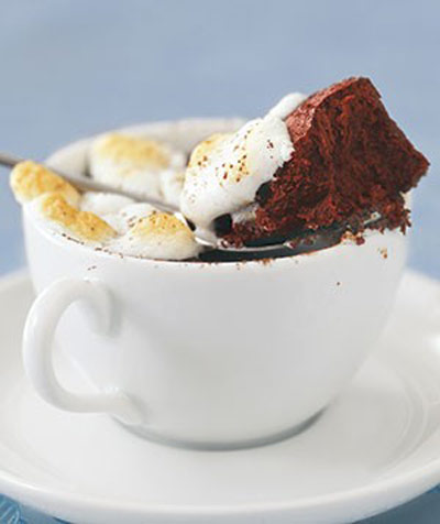 کیک شکلاتی گرم,طرز تهیه کیک شکلاتی گرم