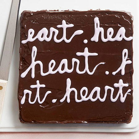 کیک مخصوص روز عشق, دسرهای روز ولنتاین