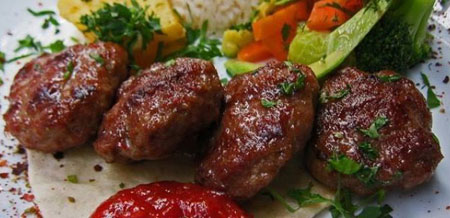 طرز تهیه گشنیز کباب یک نوع غذای آذربایجانی