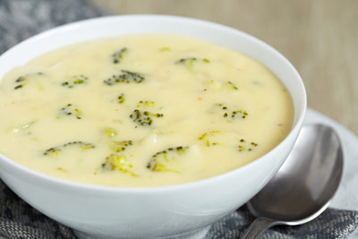 درست کردن سوپ پنیر,مواد لازم برای سوپ پنیر
