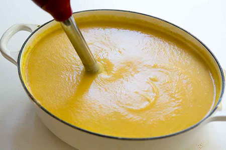 سوپ گل کلم و پنیر چدار,طرز تهیه انواع سوپ