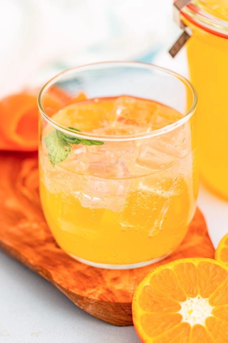 نحوه درست کردن شربت پرتقال,مواد لازم برای تهیه شربت پرتقال