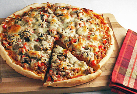 نکاتی برای پخت پیتزا مخلوط, طرز تهیه انواع پیتزا مخلوط