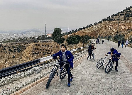 کوه عینال تبریز, تفرجگاه کوهستانی عینالی,دوچرخه سواری در کوه عینالی