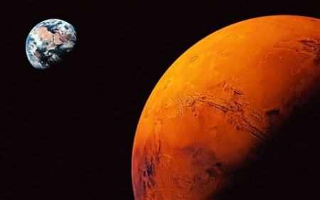 مقارنه ماه و سیاره مریخ ,اخبار علمی ,خبرهای علمی 