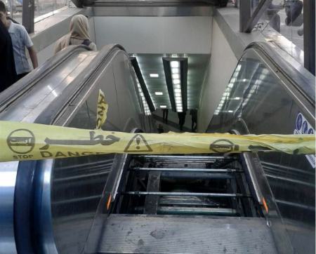 پله برقی متروی تهران،اخبار اجتماعی،خبرهای اجتماعی