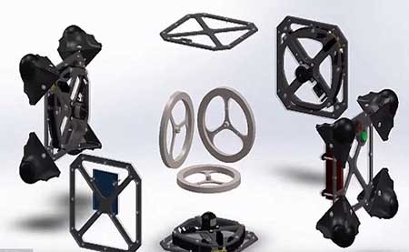 ربات جوجه تیغی به کشف ناشناختهها بر روی سیارکها میرود ربات جوجه تیغی به کشف ناشناختهها بر روی سیارکها میرود