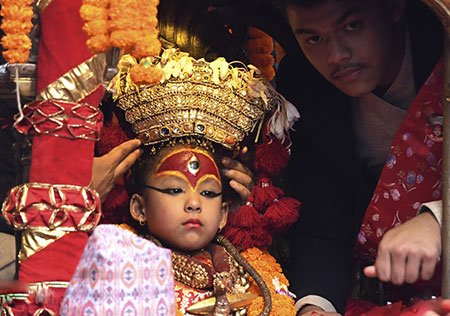 عکسهای جالب,عکسهای جذاب , کودک نپالی