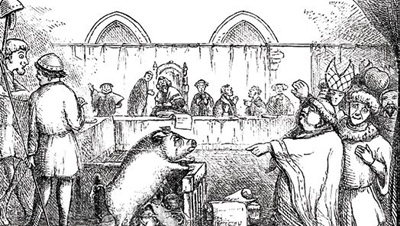 دادگاه‌های قرون وسطی, گیوتین