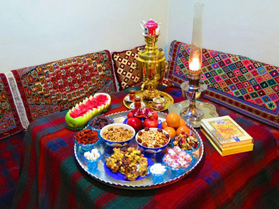 رسوم شب یلدا در یزد, رسوم شب یلدا