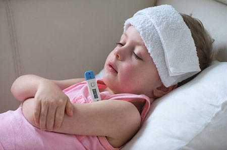 راههای ارزیابی تب کودک,تب کودک,تب کردن کودکان