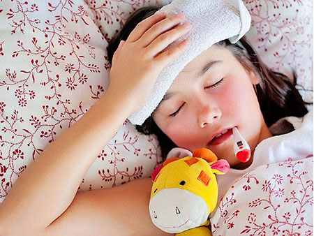دلایل تب در کودکان,دلیل تب در کودکان