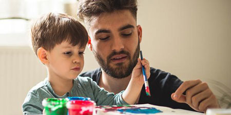 نقاشی کودک,فواید نقاشی برای کودکان,روانشناسی کودکان