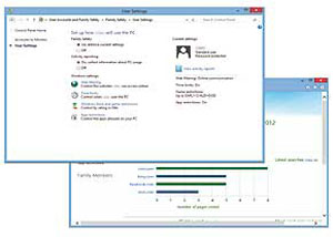 ويندوز 8, مدیریت کامپیوتر, فیلتر وب