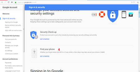  پیدا کردن تلفن همراه موبایل سرقتی مفقودی, نرم افزار مکان یاب گوگل