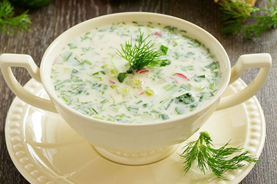 پخت سوپ سرد, مواد لازم برای تهیه سوپ سرد