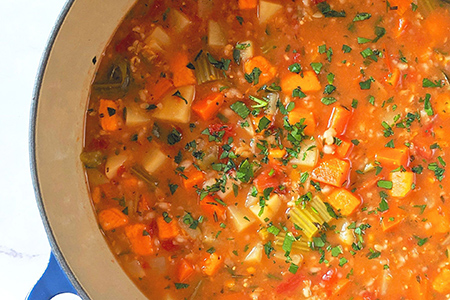 نکته هایی برای پخت سوپ سبزیجات, مواد لازم برای پخت سوپ سبزیجات,روش های درست کردن سوپ سبزیجات