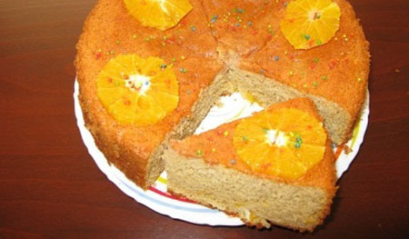 طرز تهیه کیک بهارنارنج و پرتقال کیک فصل بهار