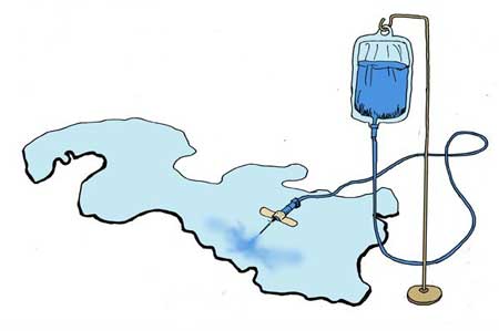 

کاریکاتور,نجات دریاچه ارومیه