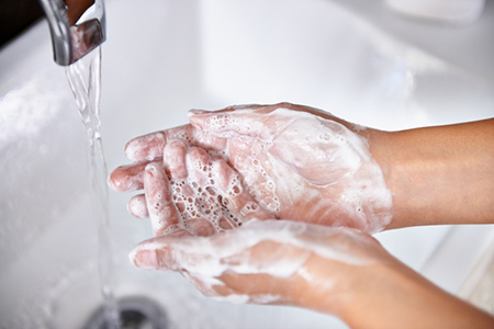زمان شستن دست با صابون, مدت زمان شستن دست