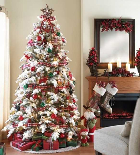 ایده تزیین درخت کریسمس, تزیین کاج کریسمس