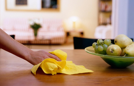 نکاتی برای برنامه ریزی در طول سال, برنامه ریزی برای تمیز کاری خانه
