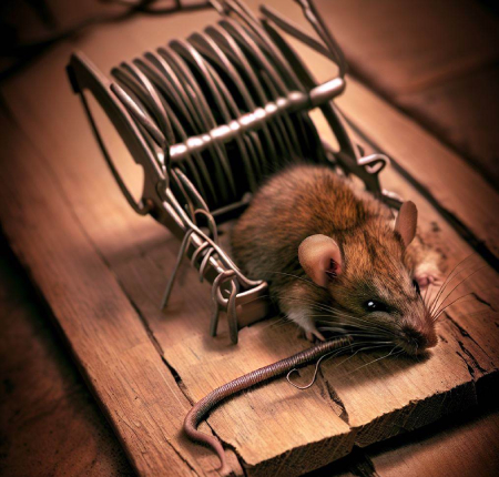 تله موش,از بین بردن موش,روش‌های خانگی برای دفع موش
