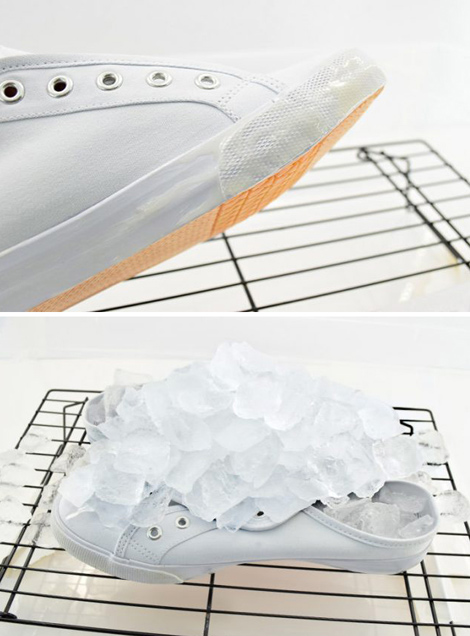 تکنیک های رنگ آمیزی کفش با یخ, راهنمای رنگ آمیزی کفش