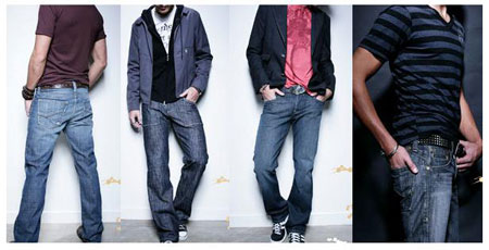 راهنمای خرید شلوار جین, شلوار جین مردانه