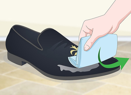 اصول تمیز کردن کفش مخمل,نکاتی برای تمیز کردن کفش مخمل