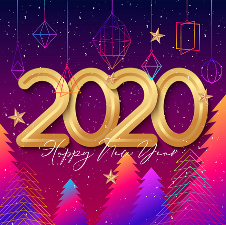تصاویر تبریک سال 2020, تبریک سال 2020 میلادی