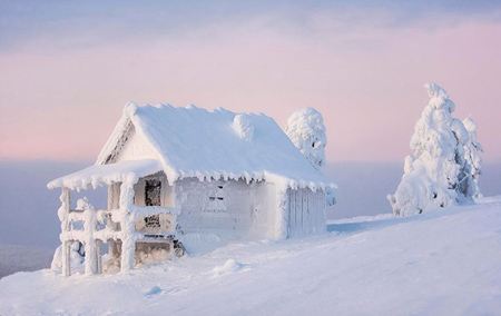 منظره های زمستانی, تصاویر مناظر برفی