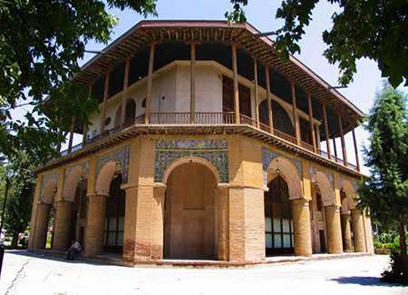 قزوین,آثار تاریخی قزوین,کاخ چهلستون