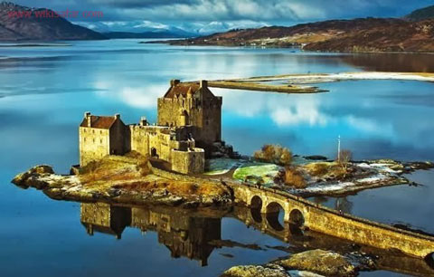 قلعه آلین دونن,آلین دونن,سفر به اسکاتلند