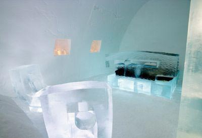 هتل یخی,هتل یخی در سوئد,عجایب گردشگری,اماکن کردشگری عجیب