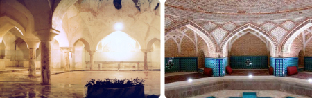 جاهای دیدنی لاهیجان,بقعه شیخ زاهد گیلانی,حمام گلشن لاهیجان
