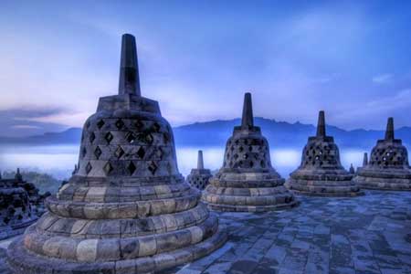 معبد بوروبودر,معبد بوروبودر در اندونزی