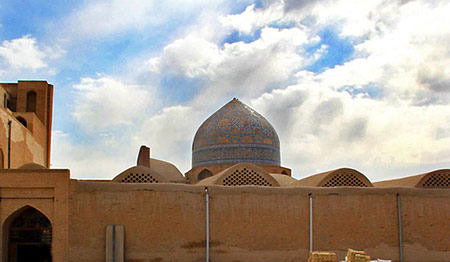 مسجد جامع ساوه,معماری مسجد جامع ساوه,تاریخچه مسجد جامع ساوه