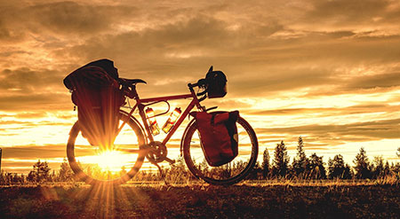 سفر با دوچرخه,نکات سفر با دوچرخه,دانستنی های سفر با دوچرخه