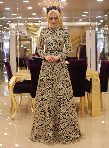 لباس مجلسی عربی, مدل لباس مجلسی عربی