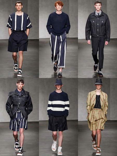 مدل لباس راه راه مردانه,لباس های بهاری مردانه با برندهای متفاوت