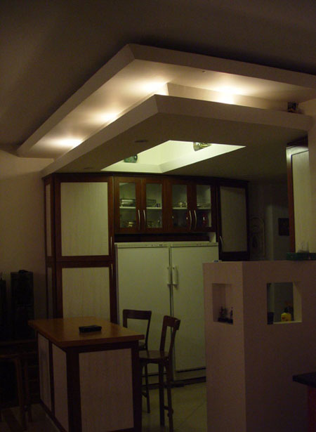 نورپردازی سقف,طراحی سقف های متحرک,سقف