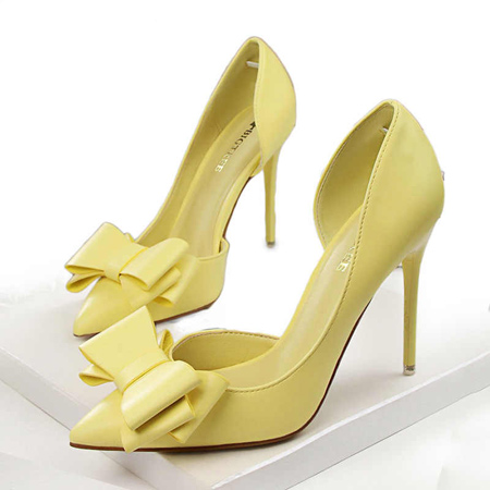 مدل کفش زرد زنانه, کفش زرد