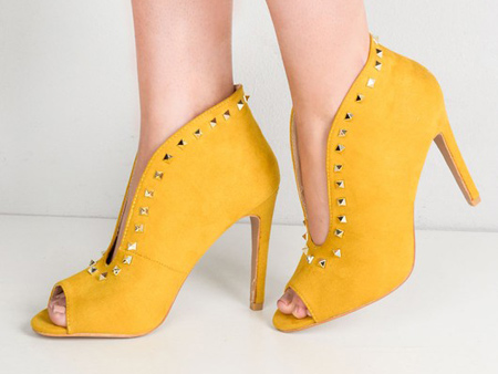 کفش زرد, جدیدترین مدل کفش زرد زنانه