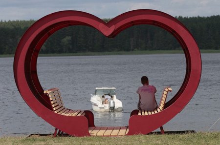 دریاچه ای در مسکو