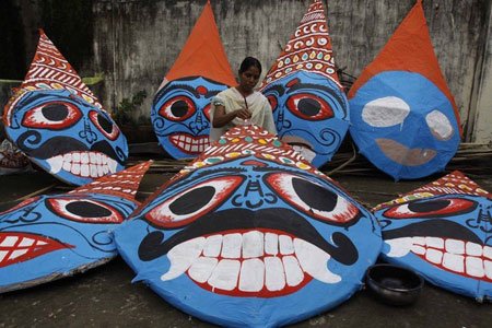فستیوال دوشرا در هند